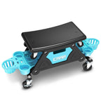 Lockable Rolling Stool for Automotive Mechanic Garage (12X25-1/2")