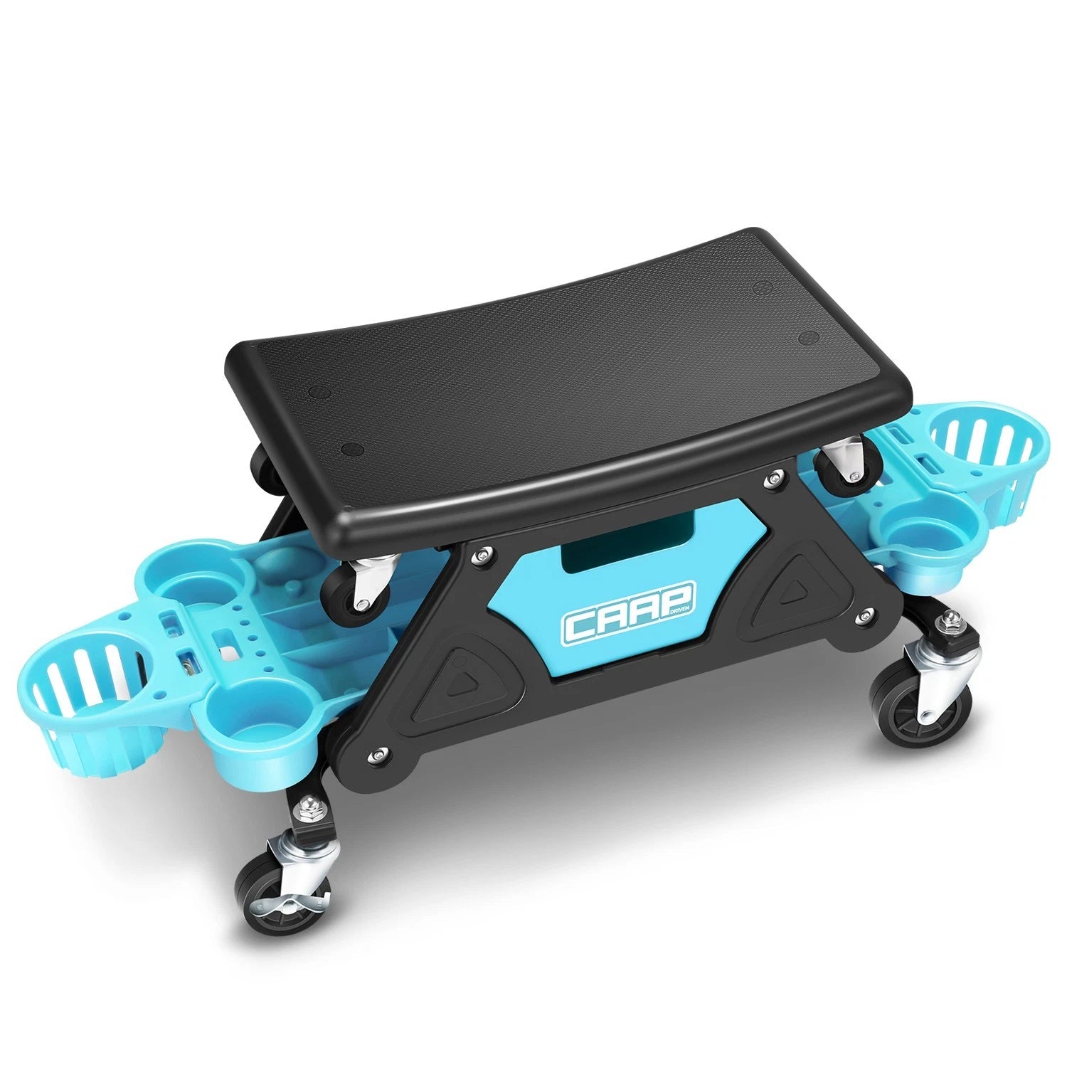 Lockable Rolling Stool for Automotive Mechanic Garage (12X25-1/2")