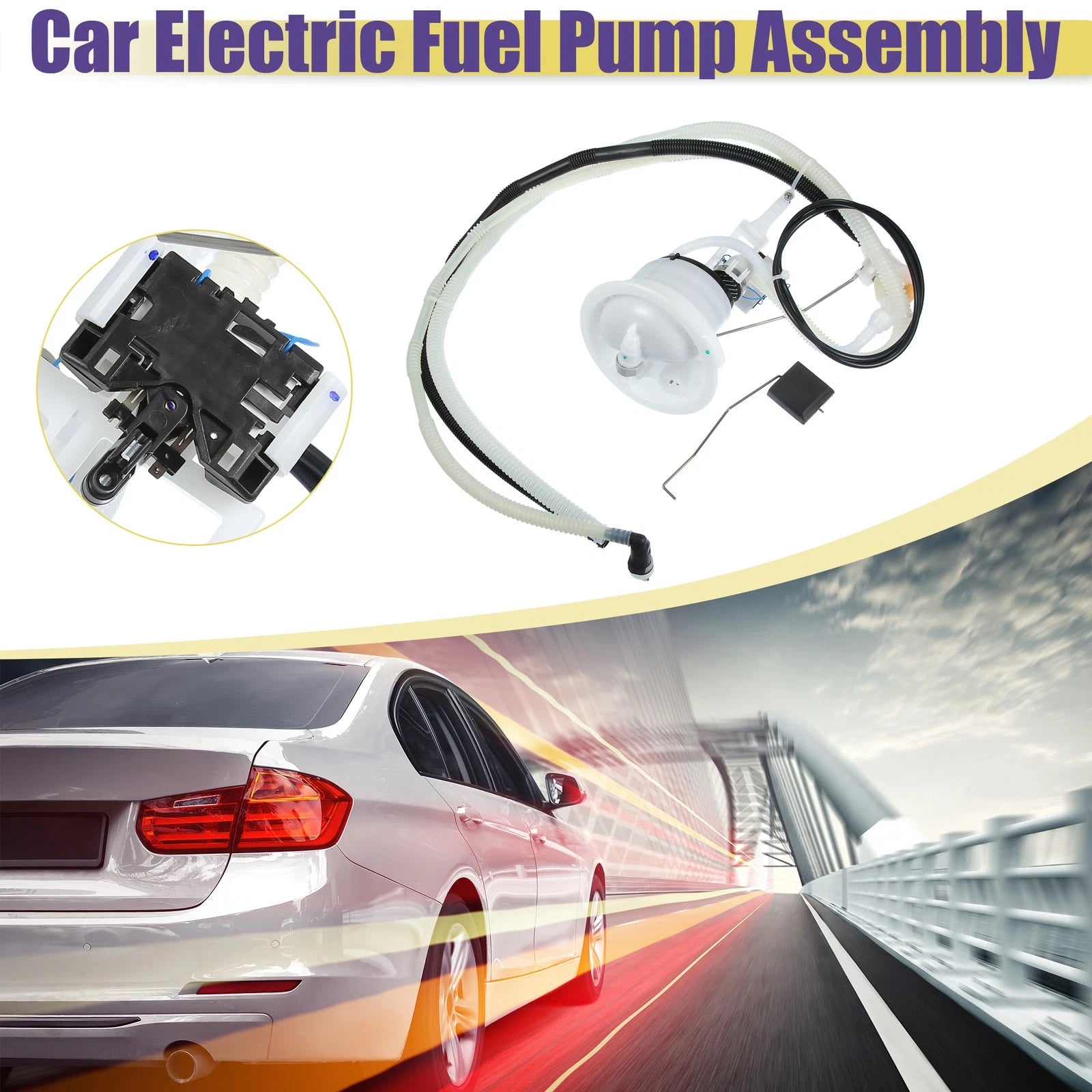 Fuel Filter Pump Assembly 16117163295 for BMW 325i 328i 330i 335i (2006–2013)