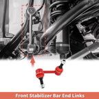 2X Front Sway Bar Links Stabilizer Link Kit for GMC Envoy XL (2002–2003)