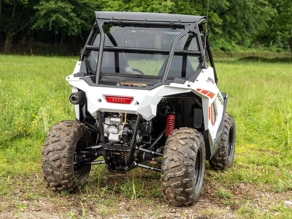 Lightly Tinted Polycarbonate Rear Windshield for Polaris RZR 200 (2022+)