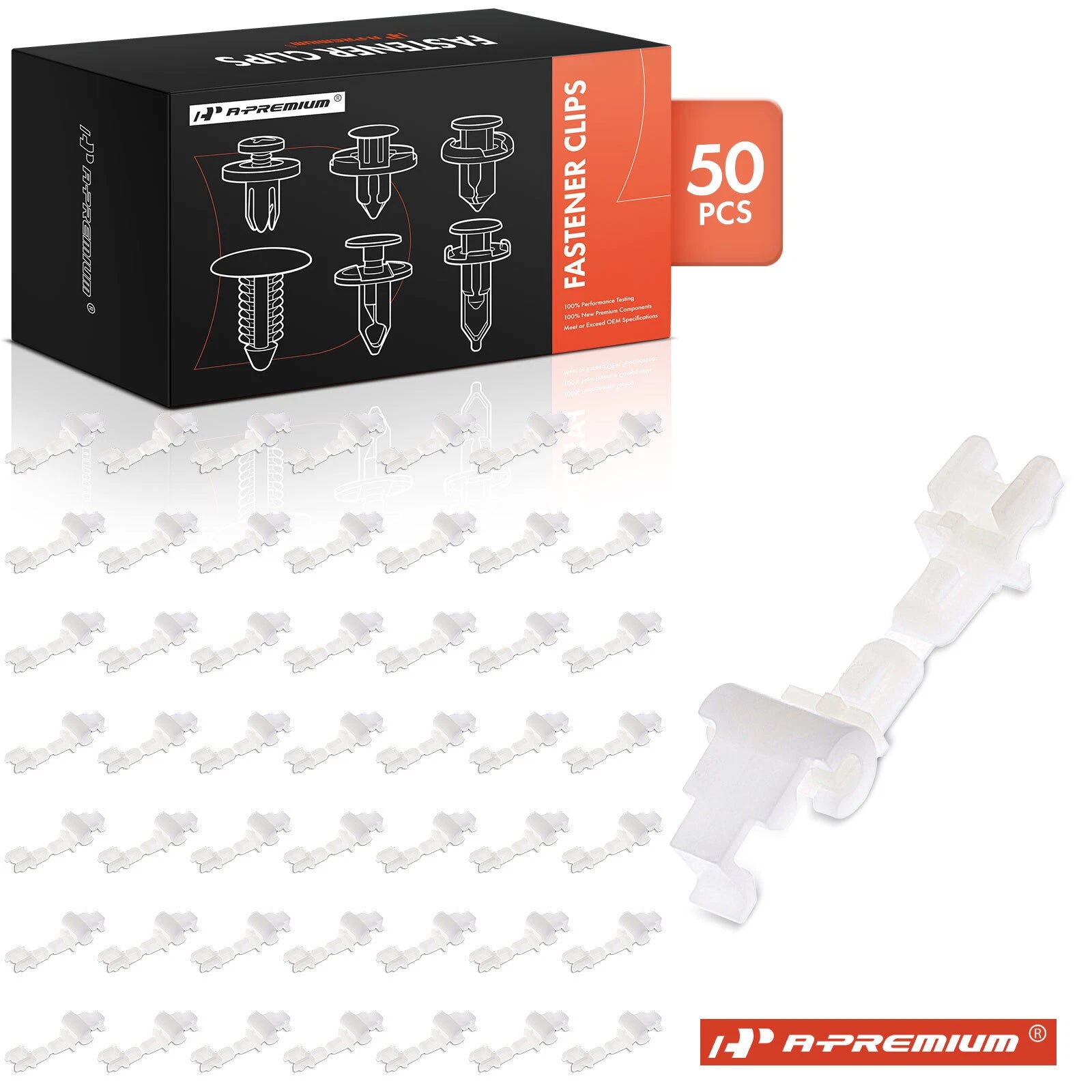 50Pcs Nylon Door Lock Rod End Clips for Ford F-150 