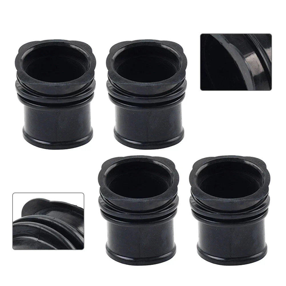 4x Carburetor Intake Manifold Boot for Yamaha FZR250, FZX250 (1986-1988)