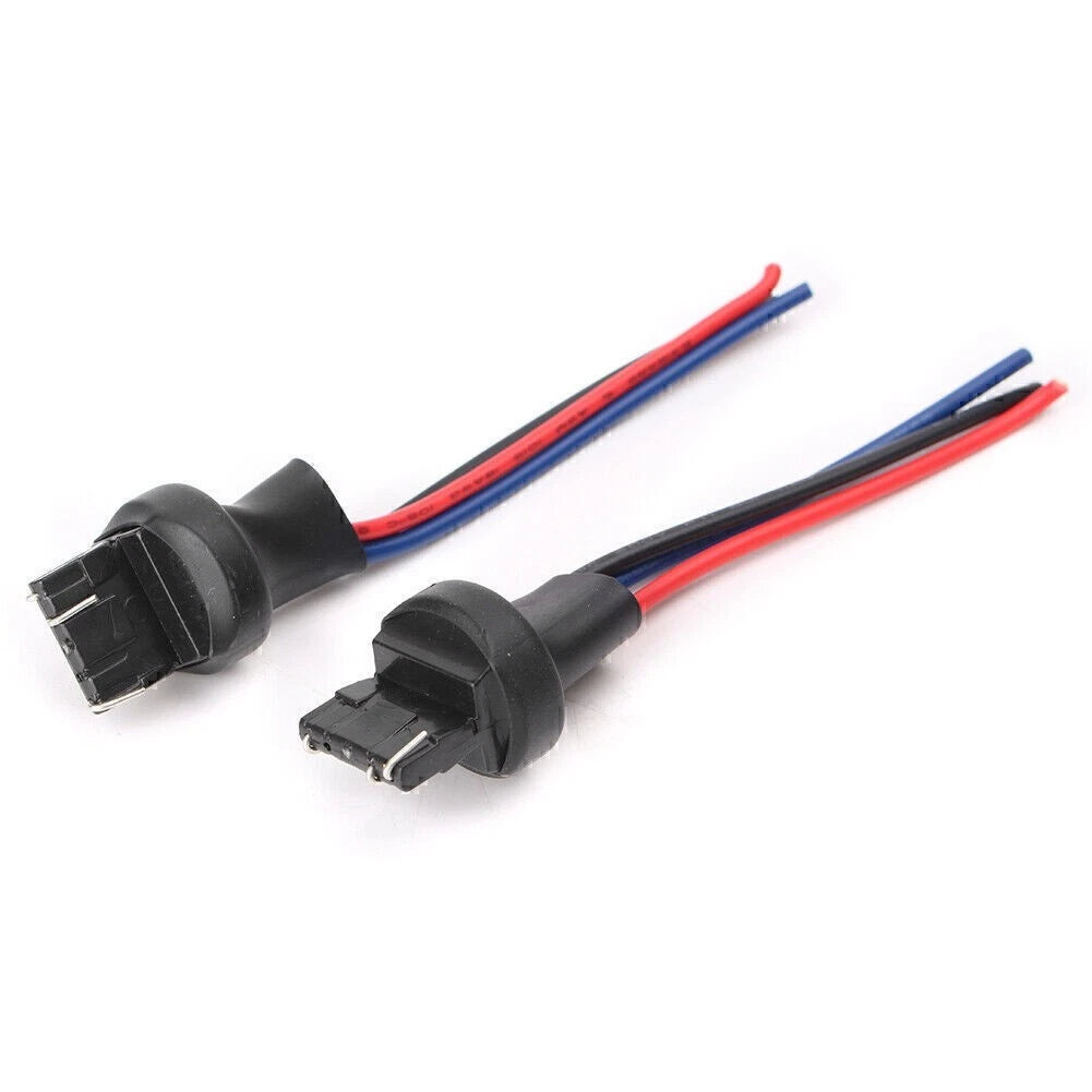 7443 7444NA Male Adapter Wiring Harness Socket for Universal Headlight Fog Light
