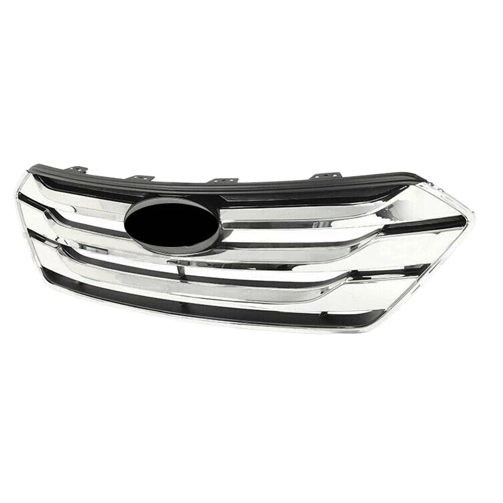 Front Bumper Upper Grille for Hyundai Santa Fe Sport (2013–2016) - Chrome