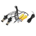 Dual-Color Switchback 1156 P21W Turn Signal Lights for Car