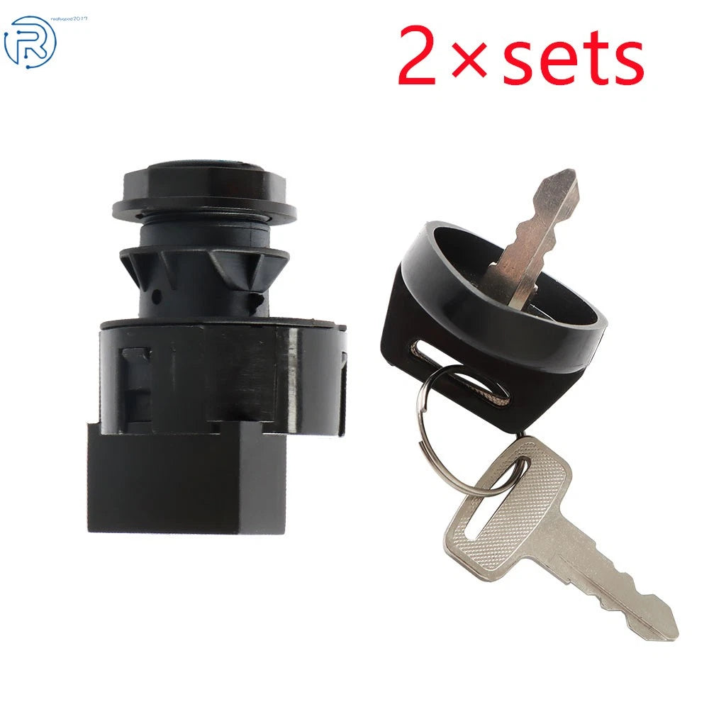 2X Ignition Key Switch for Polaris ACE 150 500 570 (2016–2018) ATP 330 (2004–2005)