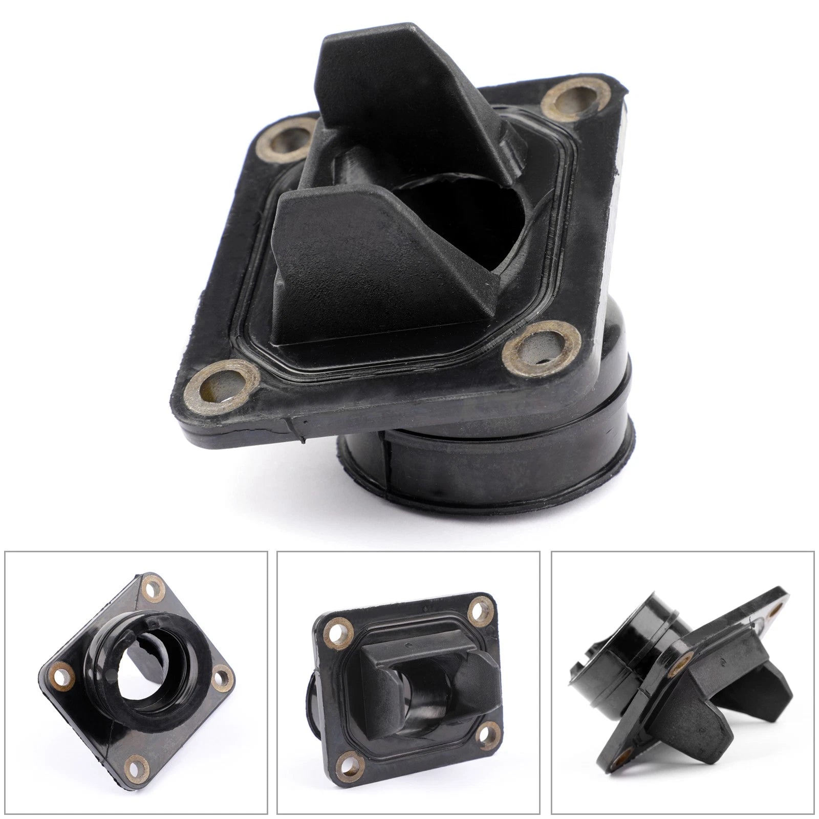 Set of 4 Carburetor Intake Manifold Boots for Yamaha YZ80 (1993–2001), YZ85 (2002–2018), YZ125