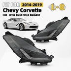 HID Xenon Headlight Set for Chevy Corvette (2014–2019) Left + Right Pair