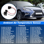 Ambient Air Temperature Sensor with Connector Pigtail for Toyota (2000–2006)