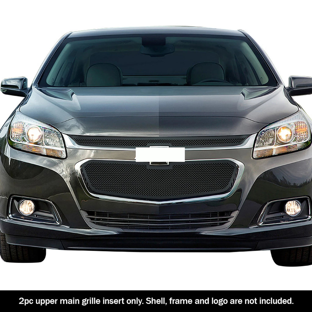 Stainless Steel Black Mesh Grille for Chevy Malibu (2014-2016)