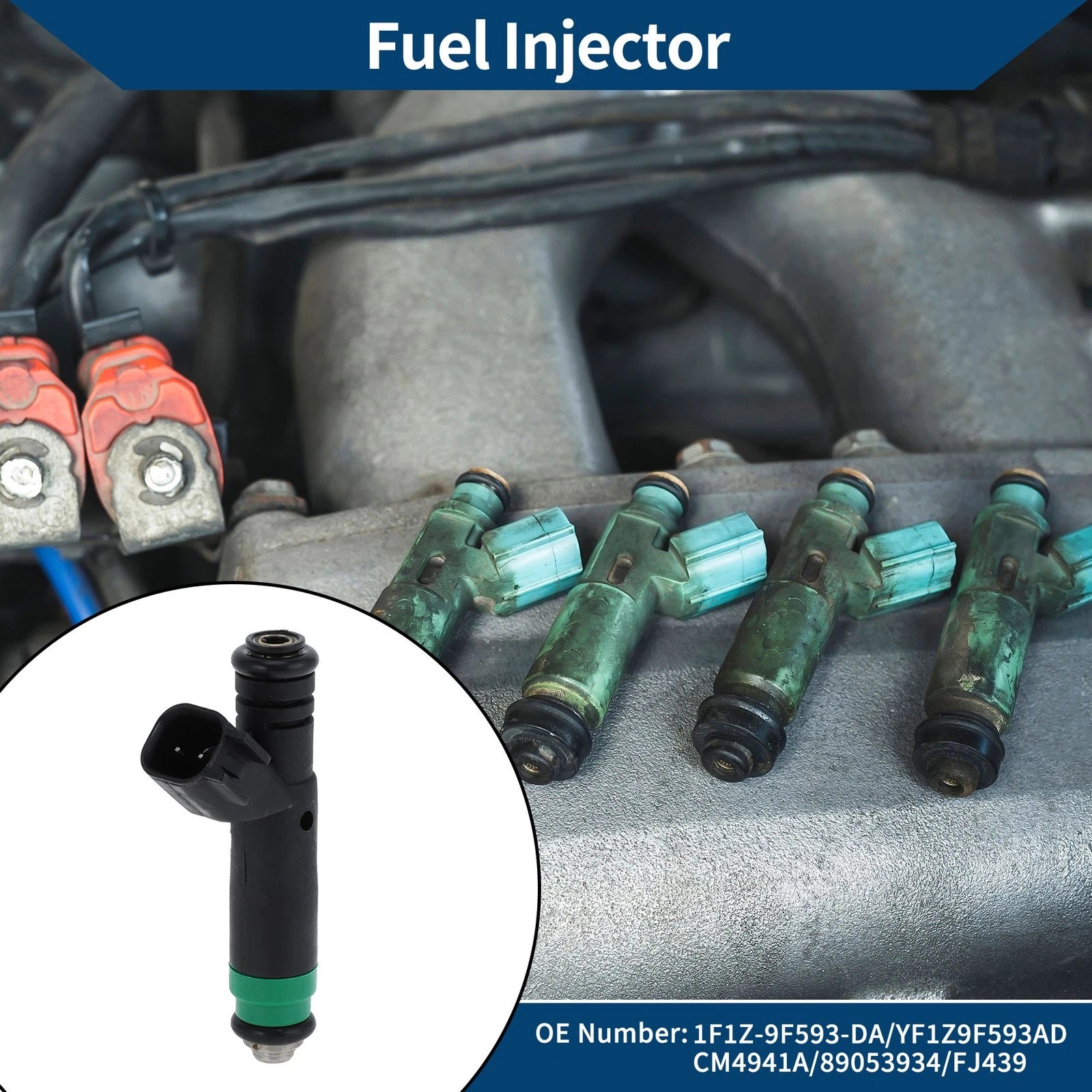 Fuel Injector No. 1F1Z-9F593-DA for Ford Ranger 3.0L (2001–2003)
