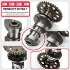 Intake Exhaust Camshaft + Cam Timing Chain for Kawasaki KFX 400 (2003–2006)