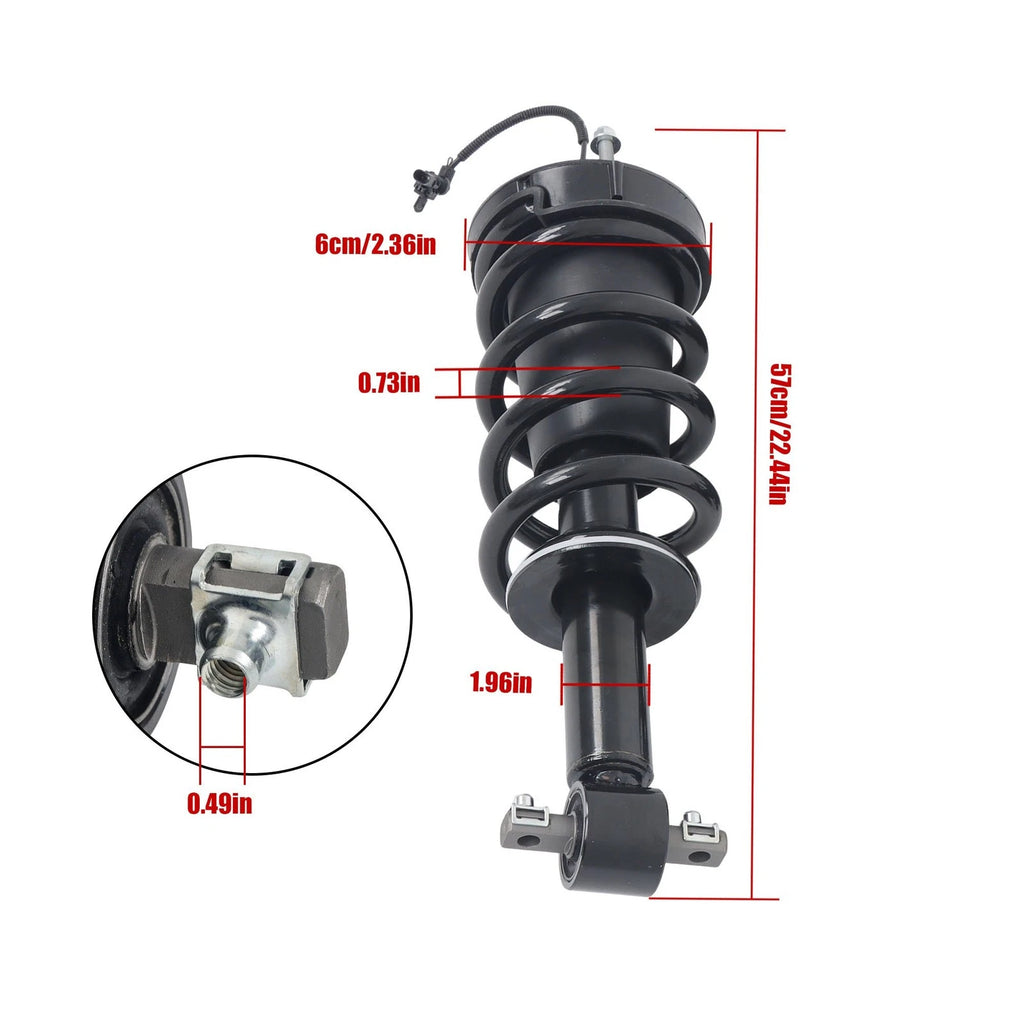 Set of 2 Front Shock Struts for Escalade Tahoe Yukon Silverado 1500