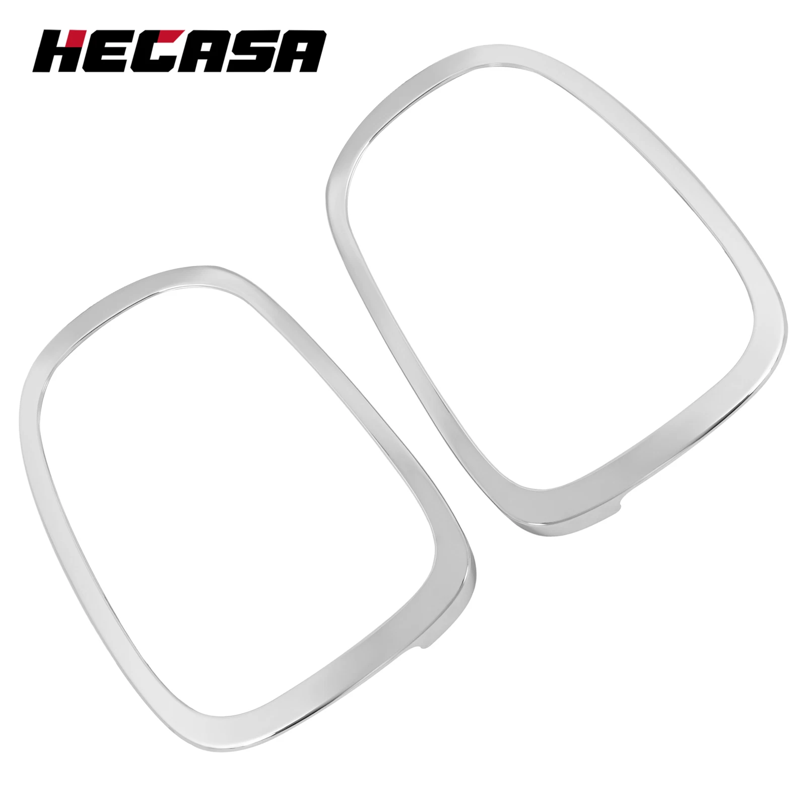 Pair of Tail Light Trim Ring Bezels for Mini Cooper S F55 F56 F57 (2014–2021)