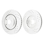 Front Drilled Slotted Rotors for Lexus RX 350 (2010–2015)