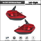 Pair Taillights for Nissan Rogue (2017–2019) LED Replacement