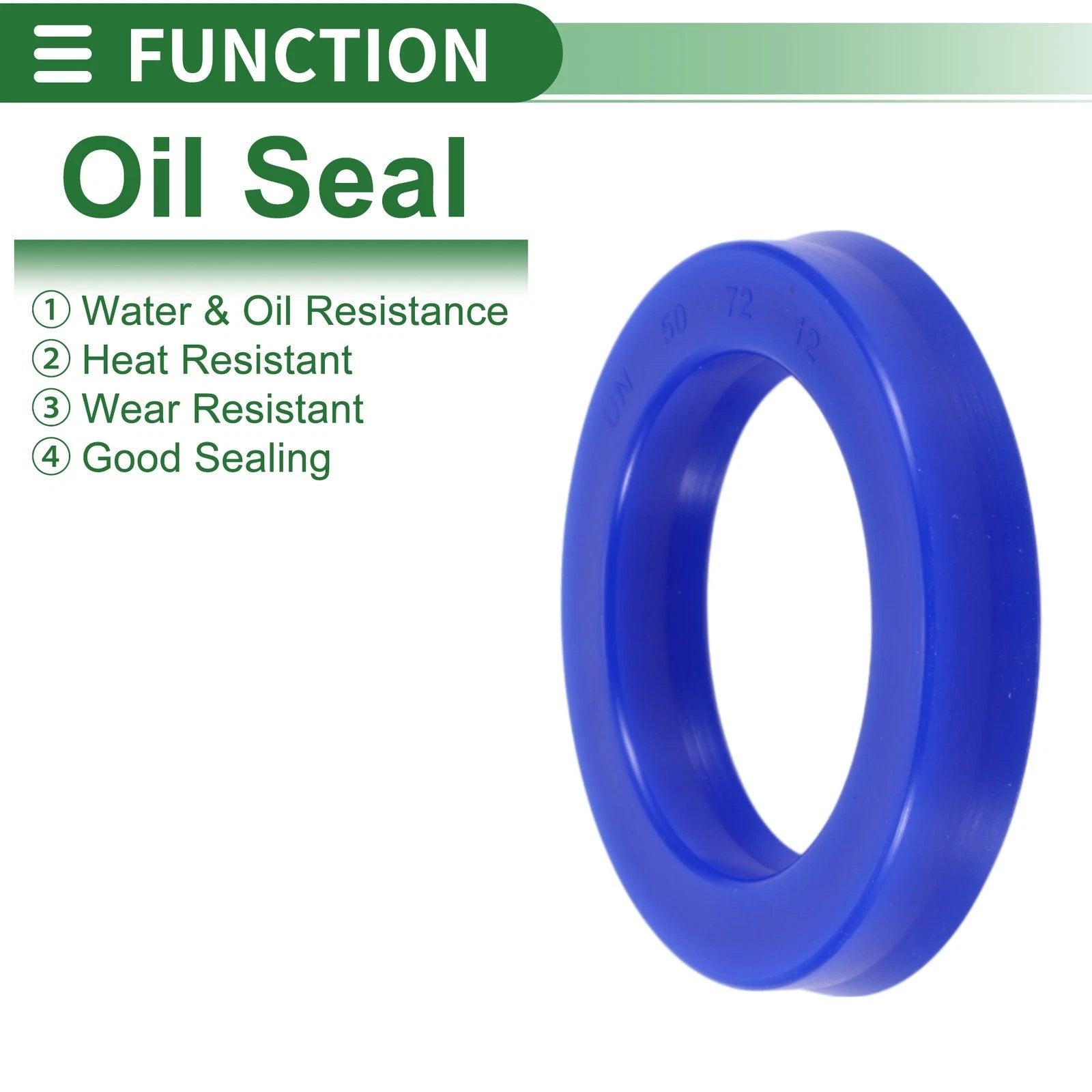 Set of 5 Oil Seal Rotary Shaft Seal 50x72x12mm for Various Models