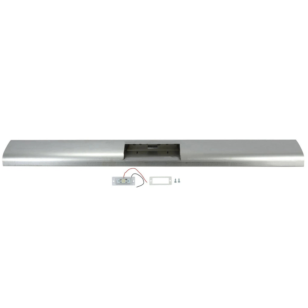 Rear Roll Pan with Plate Box & Light for Ford F100 Fleetside (1967–1972)