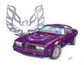 Firebird Metal Sign for Firebird Trans Am (1967–2002)