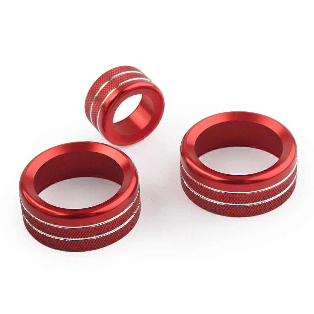 Air Condition Knob Trim Cover Ring for BMW GT X1 X3 X4 X5 X6 (2013-2018)
