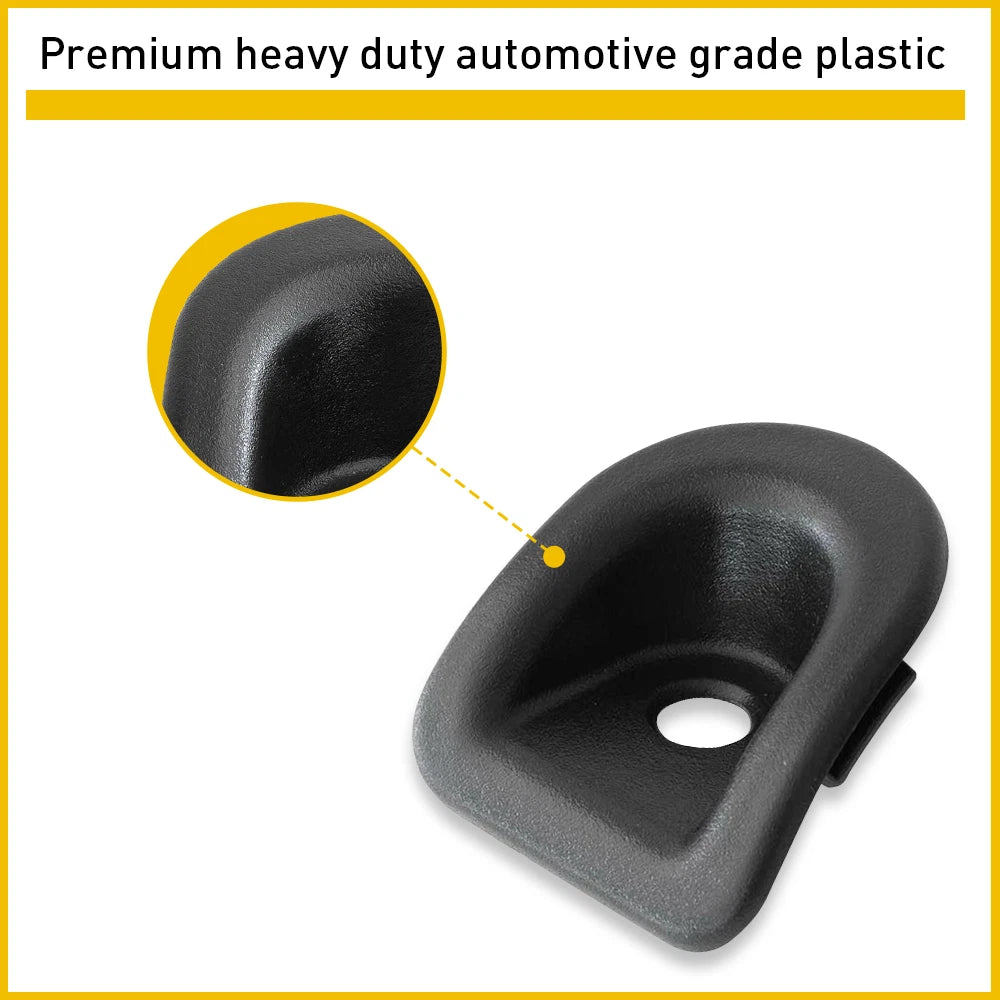 Door Lock Knob Grommet Bezel Pair for Ford Mustang (2005–2014)