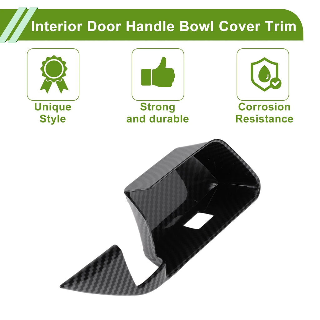 Set of 4 Interior Door Handle Bowl Cover Trim for Toyota Camry (2024–2025)