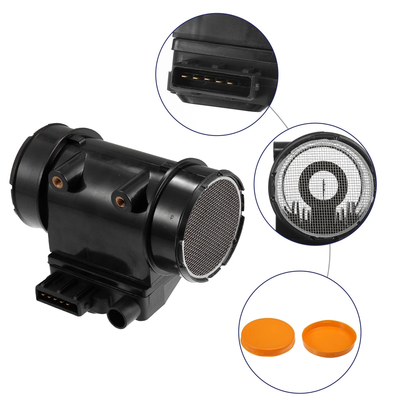 Mass Air Flow Sensor E5T50371 for Mazda B2200 (1986–1993)