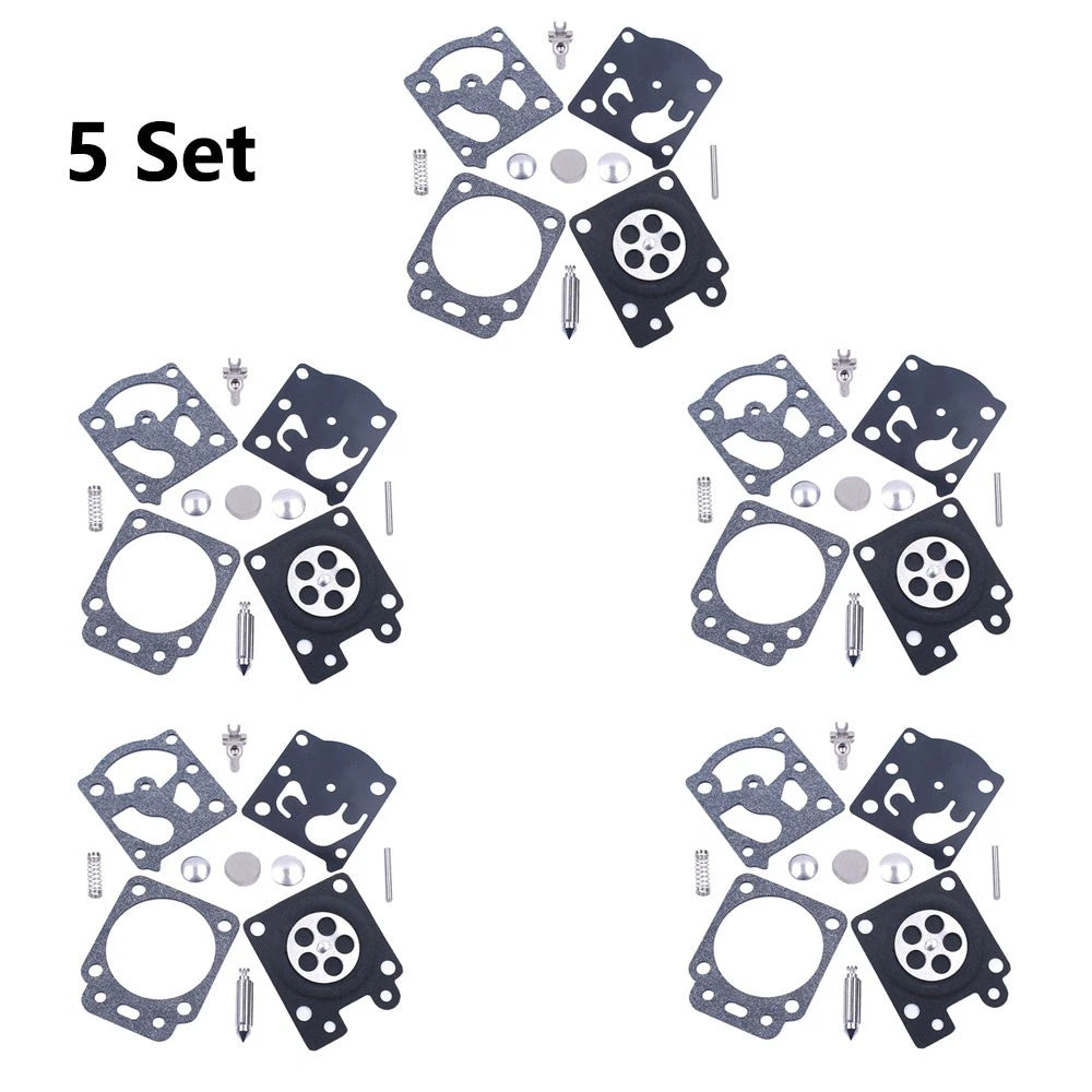 5X Carburetor Repair Kit for Poulan Pro 3400 3700 3800 4000 (Walbro WT-875-A)