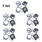5X Carburetor Repair Kit for Poulan Pro 3400 3700 3800 4000 (Walbro WT-875-A)
