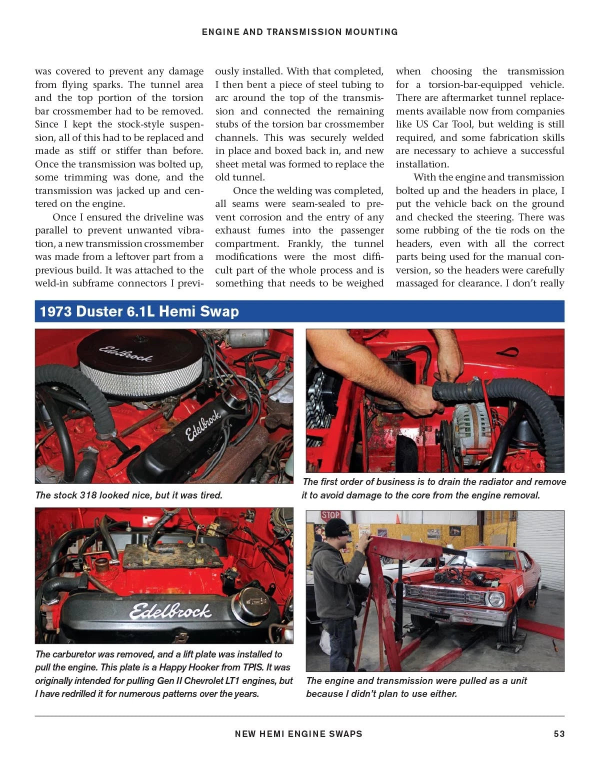 Hemi Engine Swap Guide for Dodge Chrysler Vehicles (2003-2023)