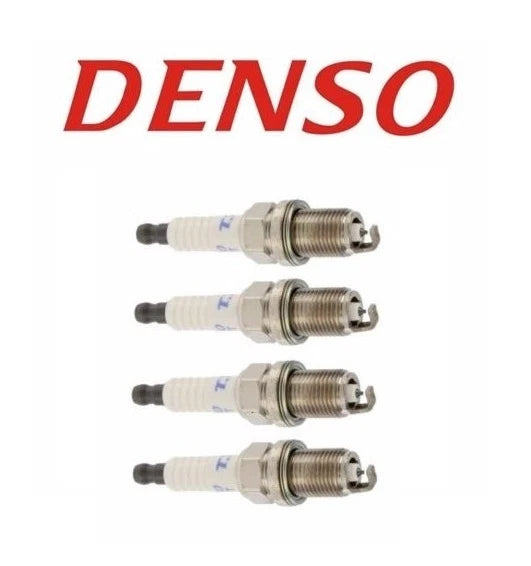 Set of 4 Denso Platinum Titanium TT Performance Spark Plugs PK16TT for Universal