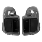 Vented Speaker Pods for CVO Street Road Glide (2018) - Gunship Gray