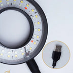 USB Aquarium Light 8W with 10 Brightness Levels for Fish Viewing