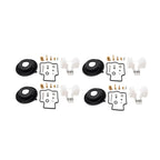 4X Carburetor Repair Kit for Kawasaki ZX600 ZZR600 ZX6R (1998–2002)