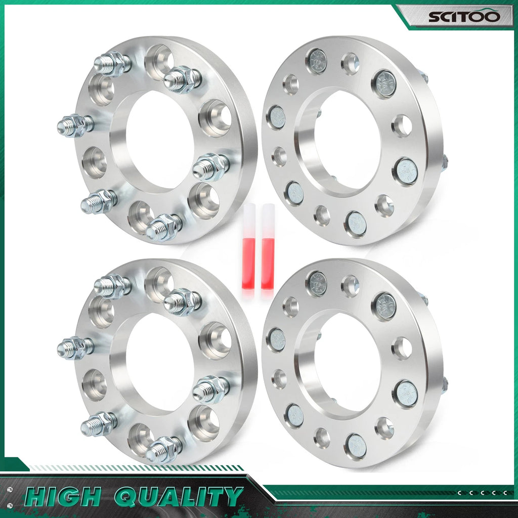 Set of 4 Wheel Adapters 6x135 to 6x5.5" M14x2 for Ford F-150 (2004–2014)