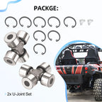 2 x U-Joint Set for Can-Am Outlander Maverick Renegade