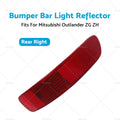 Right Rear Bumper Bar Light Reflector for Mitsubishi Outlander (ZG-ZH)