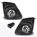 Clear Lens Fog Light Set for Toyota Corolla (2011–2013) - Includes Bezel & Switch