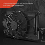Cooling Fan Assembly with Shroud & Controller for Ford Focus (2015-2018)