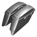 4" Stretched Hard Saddlebags for Harley Road Glide (2014–2024) Charcoal Pearl