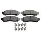 Set of 4 Akebono ProACT Rear Ceramic Brake Pads for Ford F-250 F-350 SD (2005–2023)