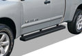 5-Inch Matte Black Running Boards for Nissan Titan King Cab (2004–2024)