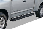 5-Inch Matte Black Running Boards for Nissan Titan King Cab (2004–2024)