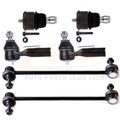 Set of 6 Front Suspension Ball Joints Tie Rods Sway Bars for Ford Escape (2005–2009)