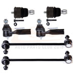 Set of 6 Front Suspension Ball Joints Tie Rods Sway Bars for Ford Escape (2005–2009)