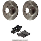 Brake Disc and Pad Kit for Dodge Dakota, Durango (2000–2002)