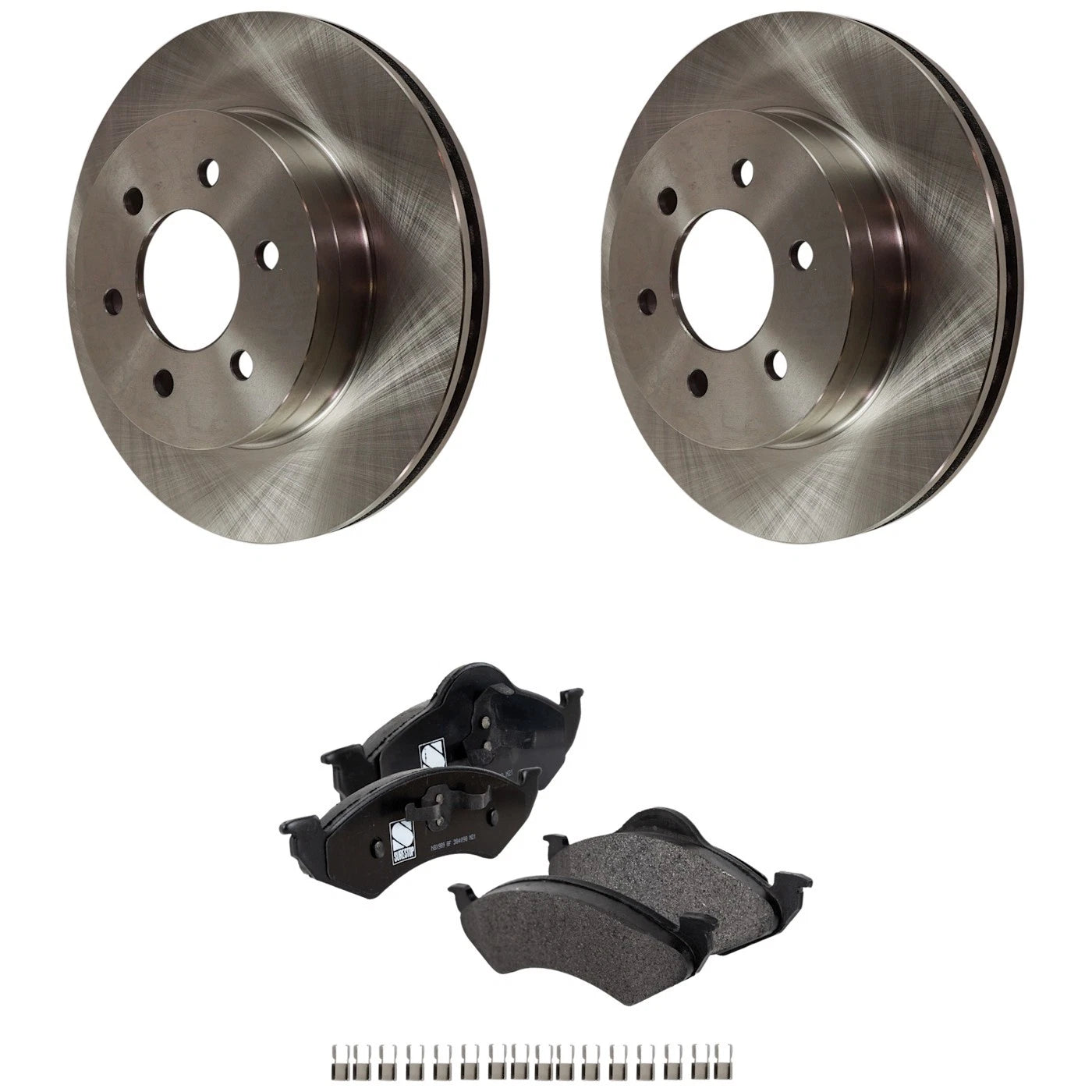 Brake Disc and Pad Kit for Dodge Dakota, Durango (2000–2002)