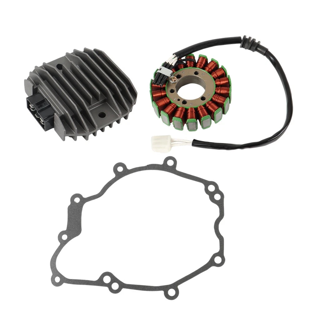 Stator and Regulator Rectifier with Gasket for Yamaha YZF-R6 (2003–2005)