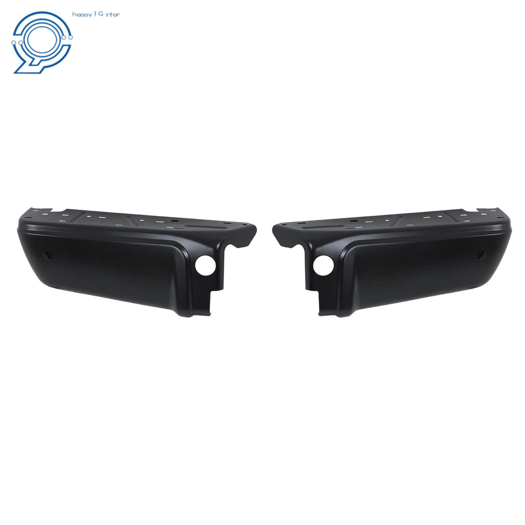 Set of 2 Primered Steel Rear Bumpers for Ford F250 F350 (2008–2016)